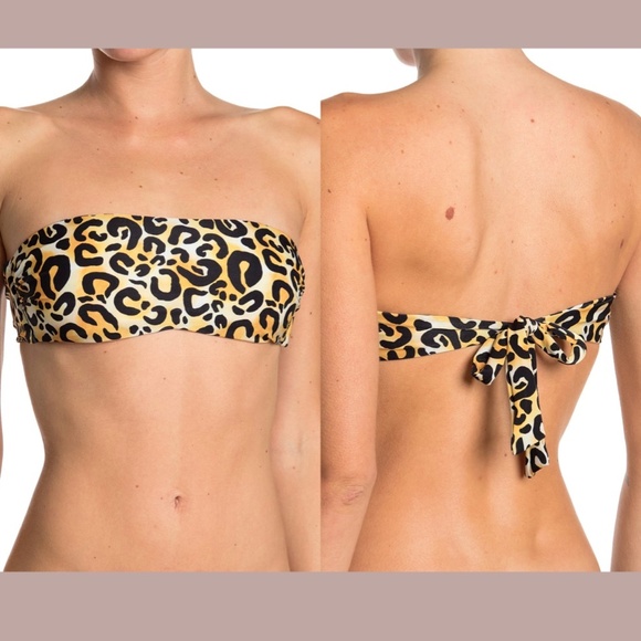 NWT Bound by Bond Eye [ XS‎ ] Animal Bandeau Top + Cheeky Bikini Bottom - Picture 3 of 12
